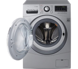 LG  FH4A8TDH4N Washer Dryer - Silver